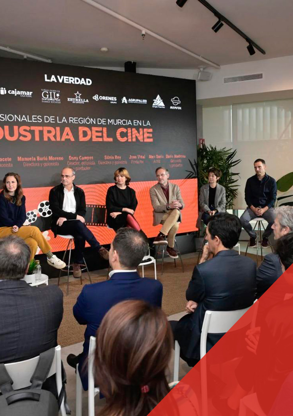 Profesionales de la Región de Murcia En La Industria Del Cine